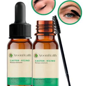 Óleo de Ricino para Cilios e sobrancelhas com Aplicador 20ml
